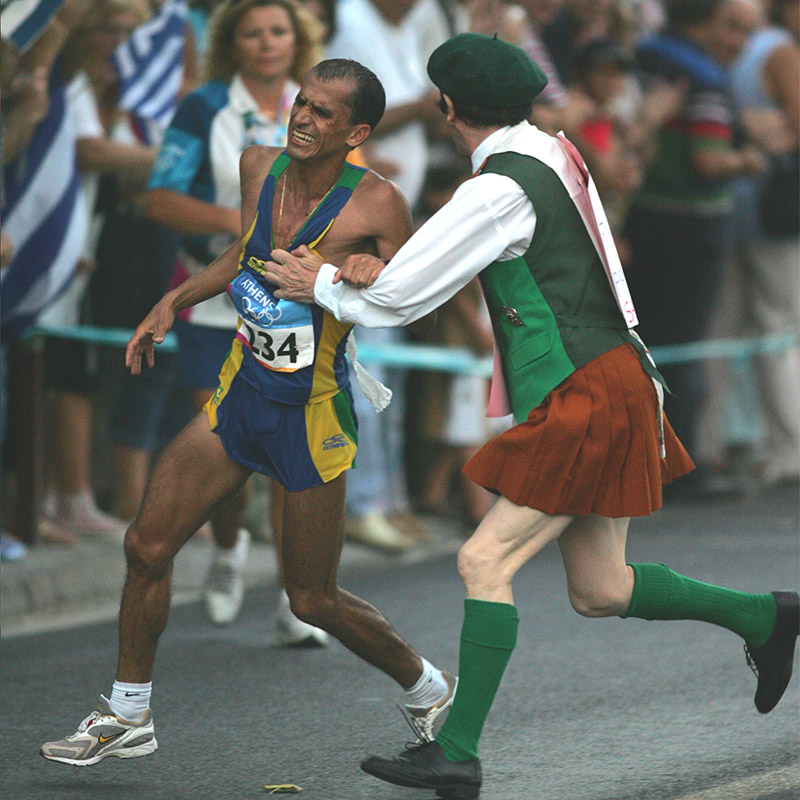 オリンピック olympics 2004Athena　マラソンVanderlei DE Lima